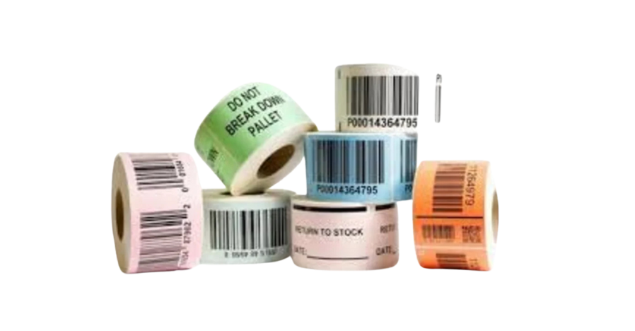 Printed Barcode Label